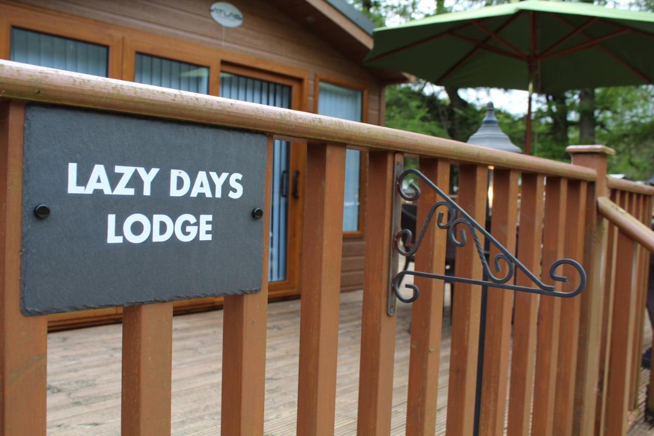 Lazy Days Lodge Glendevon Exterior photo